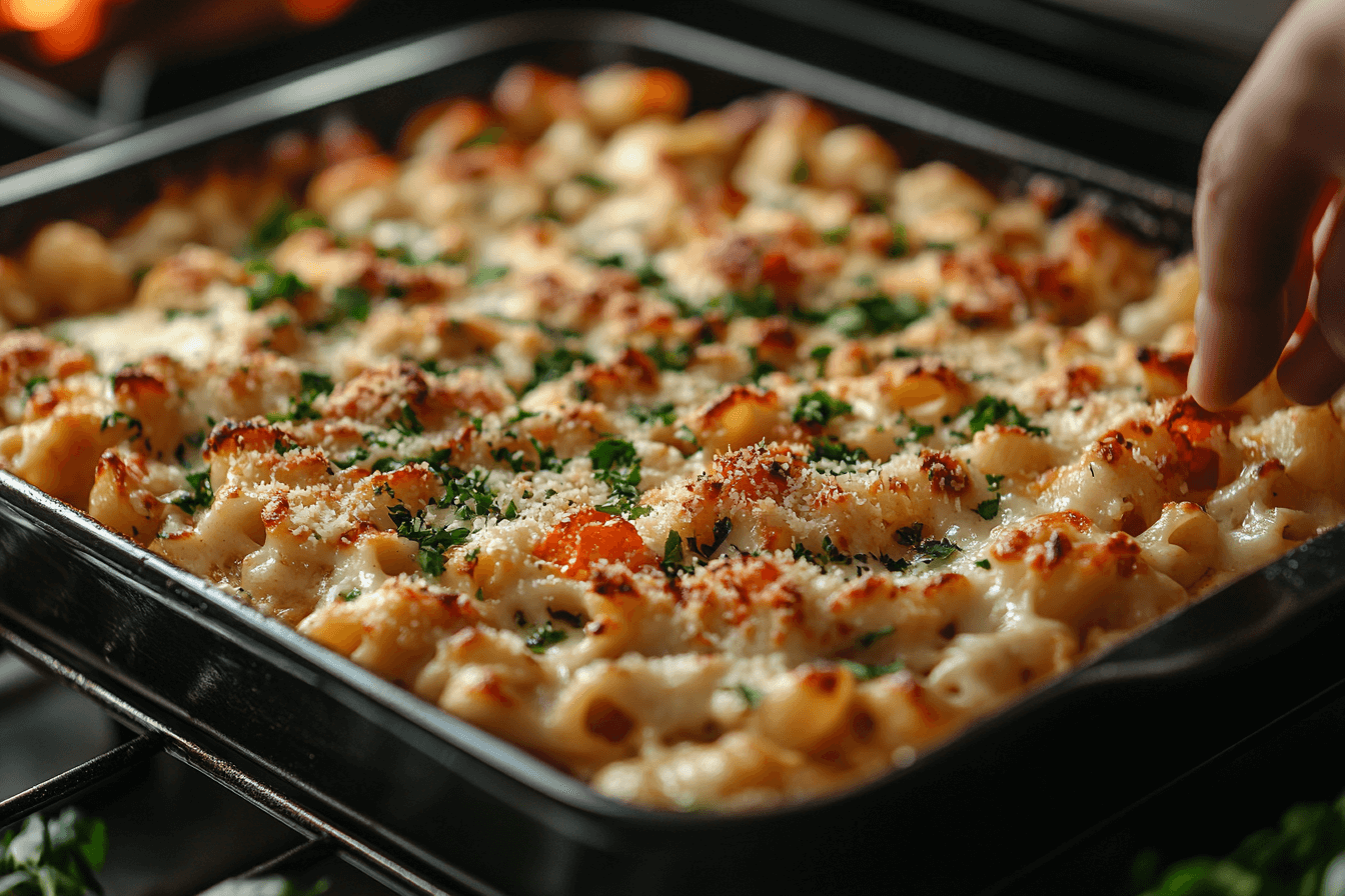 Quick and Easy Chicken Pasta Bake Recipe in Bali, Indonesia | Steps To Prepare-5