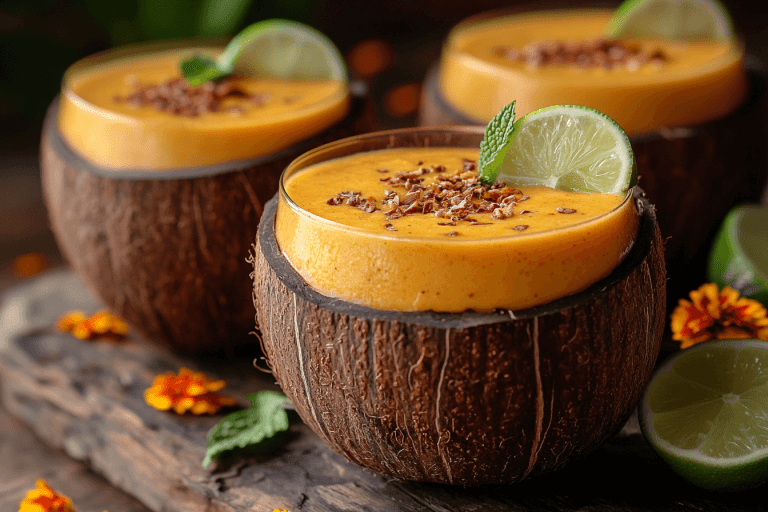 Tropical Smoothie Recipe for Kids in Bali, Indonesia