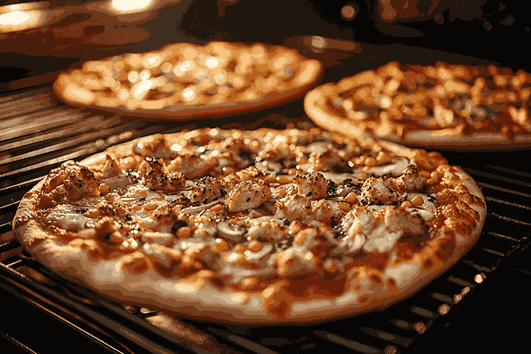 Resep Pizza Ayam Asap & Jagung Manis untuk Anak di Bali | Langkah-5