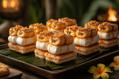 Easy Banoffee S’mores Recipe for Family Fun in Bali