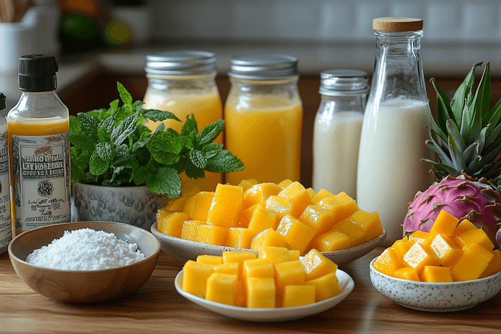 Delicious Jelly & Custard Trifle Squares Kids Love in Bali | Ingredients