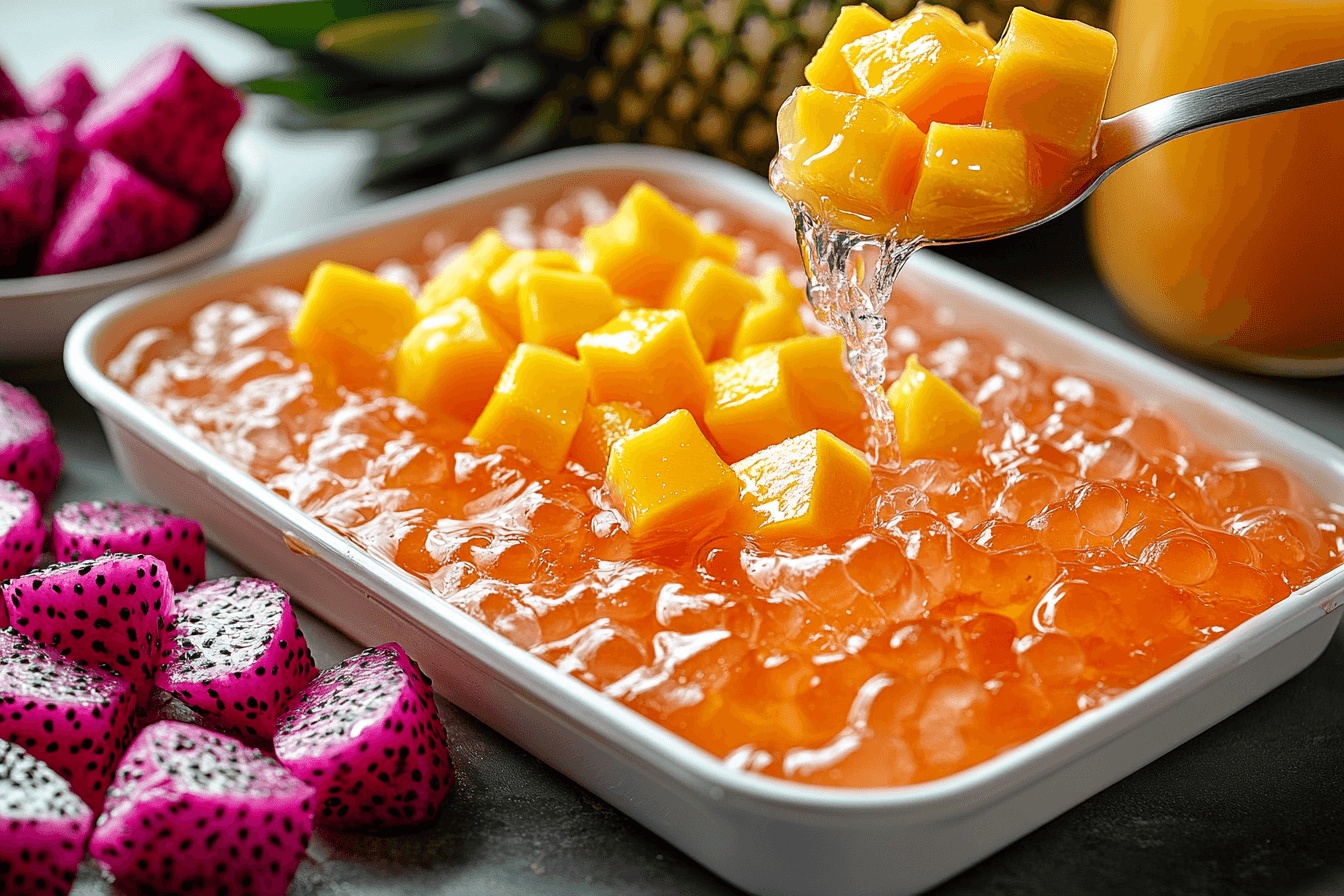 Delicious Jelly & Custard Trifle Squares Kids Love in Bali | Steps To Prepare-1