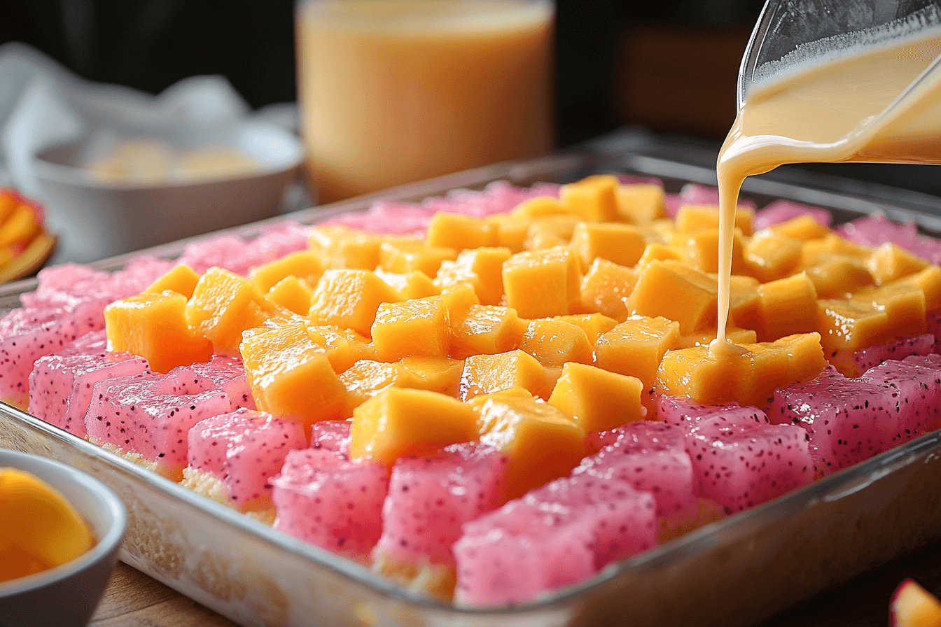 Delicious Jelly & Custard Trifle Squares Kids Love in Bali | Steps To Prepare-3