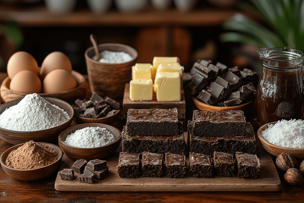 Easy Black Forest Brownies Perfect for Kids in Bali | Ingredients