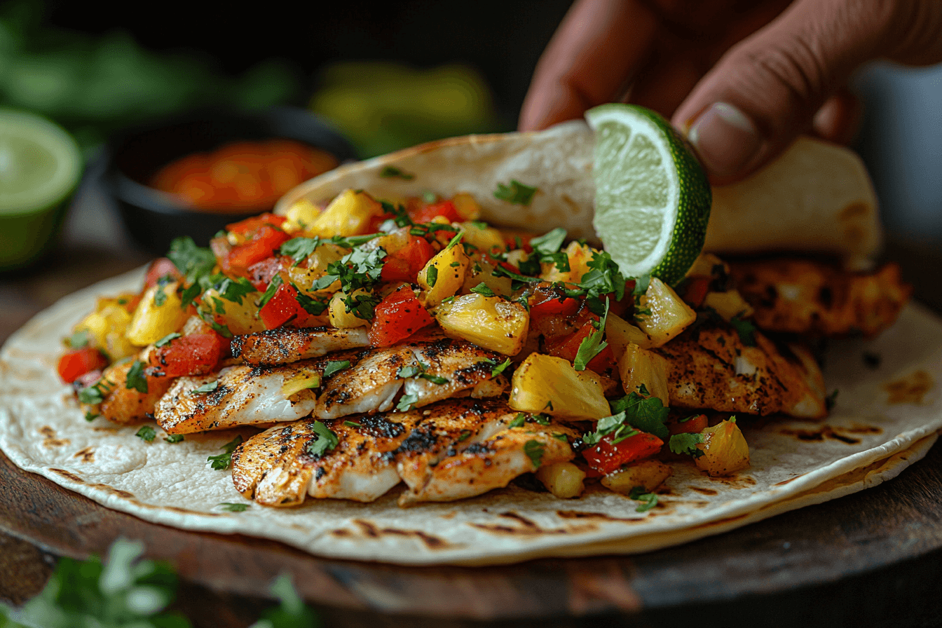Lightly Spiced Fish Fajitas: Bali Recipe for Families | Steps To Prepare-5