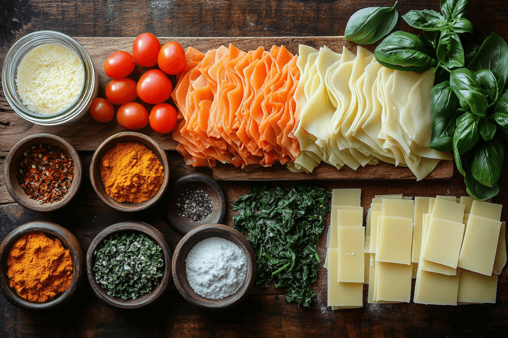The Best Hidden Veg Lasagne Kids Will Love in Bali, Indonesia | Ingredients