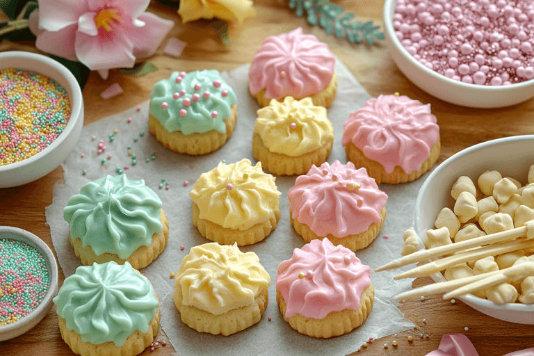 Fun Easter Biscuit Lollies for Kids in Bali