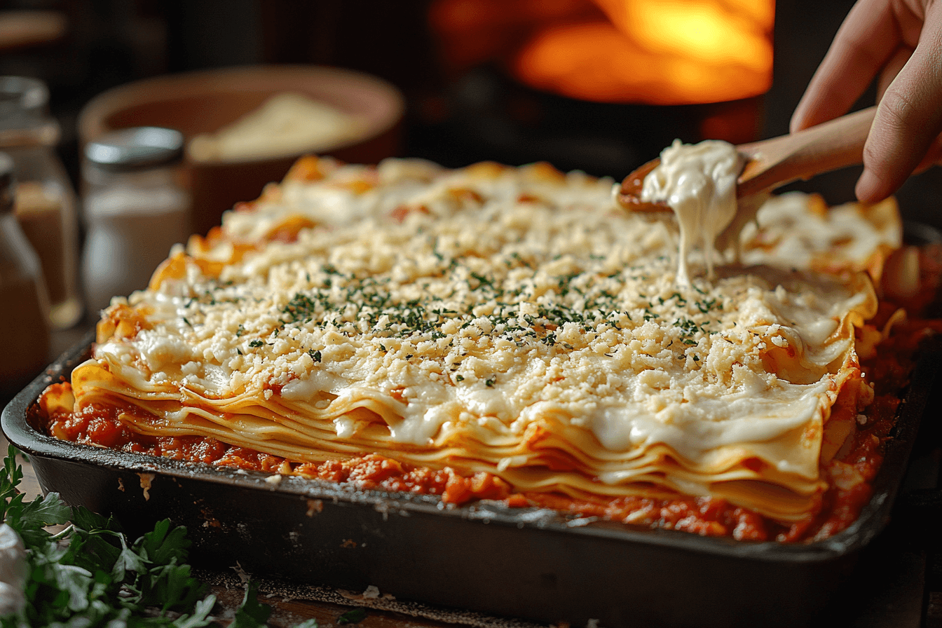 The Best Hidden Veg Lasagne Kids Will Love in Bali, Indonesia | Steps To Prepare-3