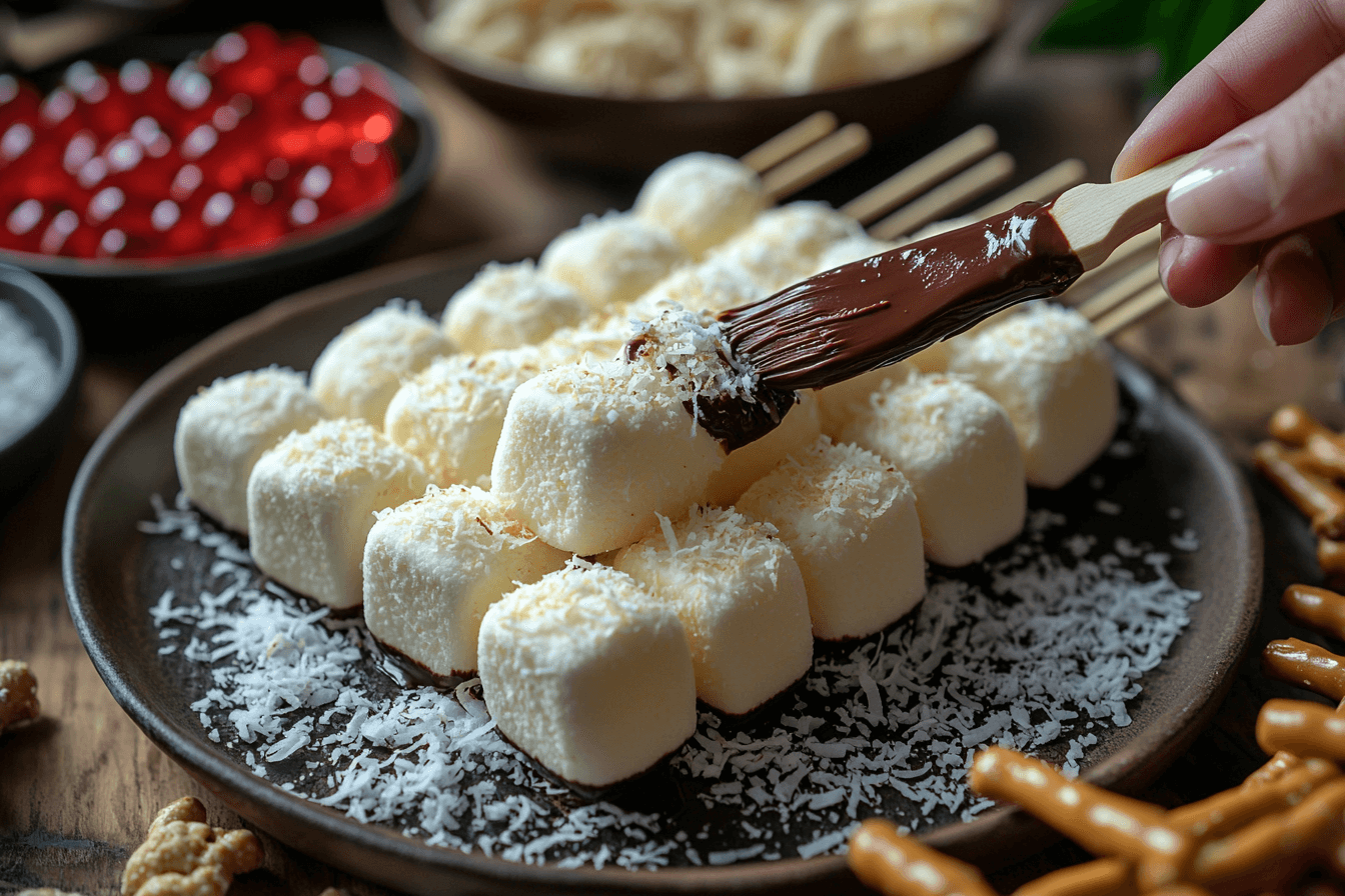 Jolly Marshmallow Snowmen: Fun DIY Treats for Kids in Bali | Steps To Prepare-3