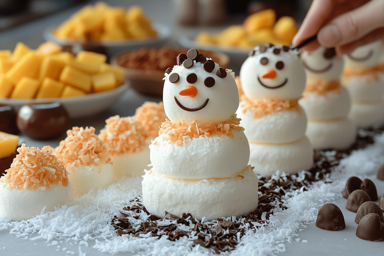 Jolly Marshmallow Snowmen: Fun DIY Treats for Kids in Bali | Steps To Prepare-4