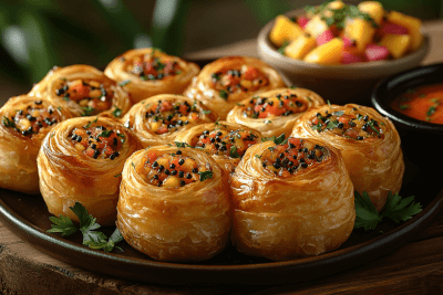 Quick Bacon, Sundried Tomato & Feta Rolls Recipe for Bali Families