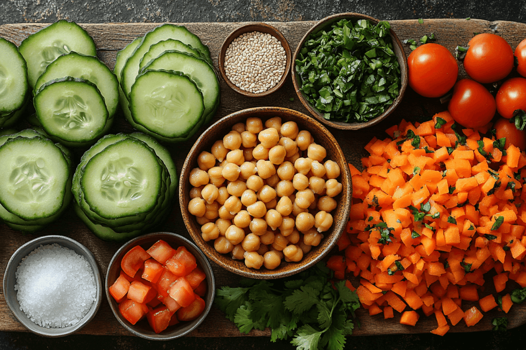 Easy Hummus Cups Recipe Perfect for Kids in Bali | Ingredients