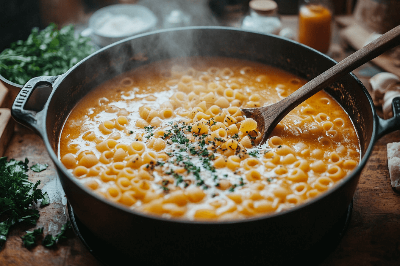 Easy Bali-Style Chicken Pasta Soup Recipe for Kids | Steps To Prepare-3