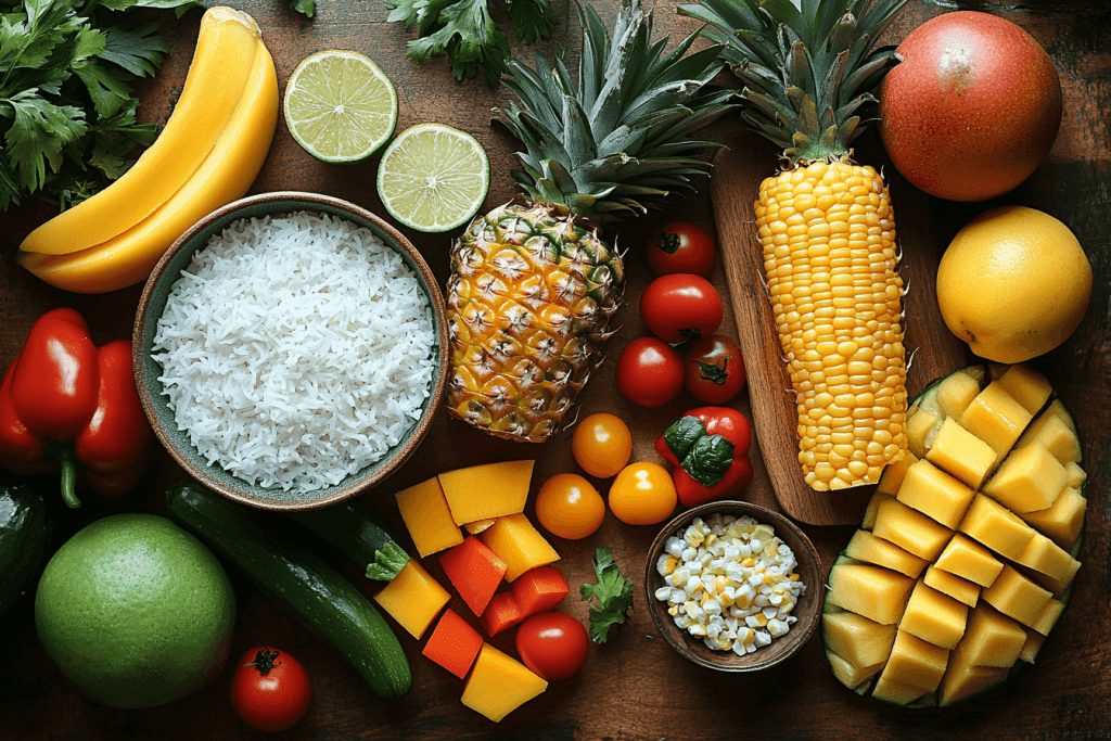 Fun and Healthy Lunch Box Ideas for Kids in Bali- Indonesia | Ingredients