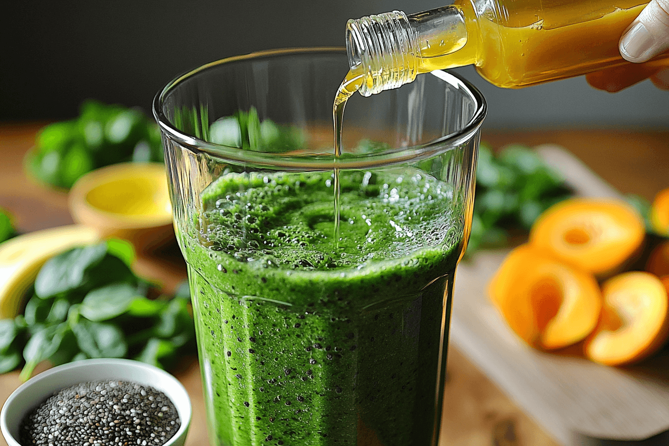 Healthy and Yummy Spinach Smoothie Recipe for Kids | Step To Prepare-3