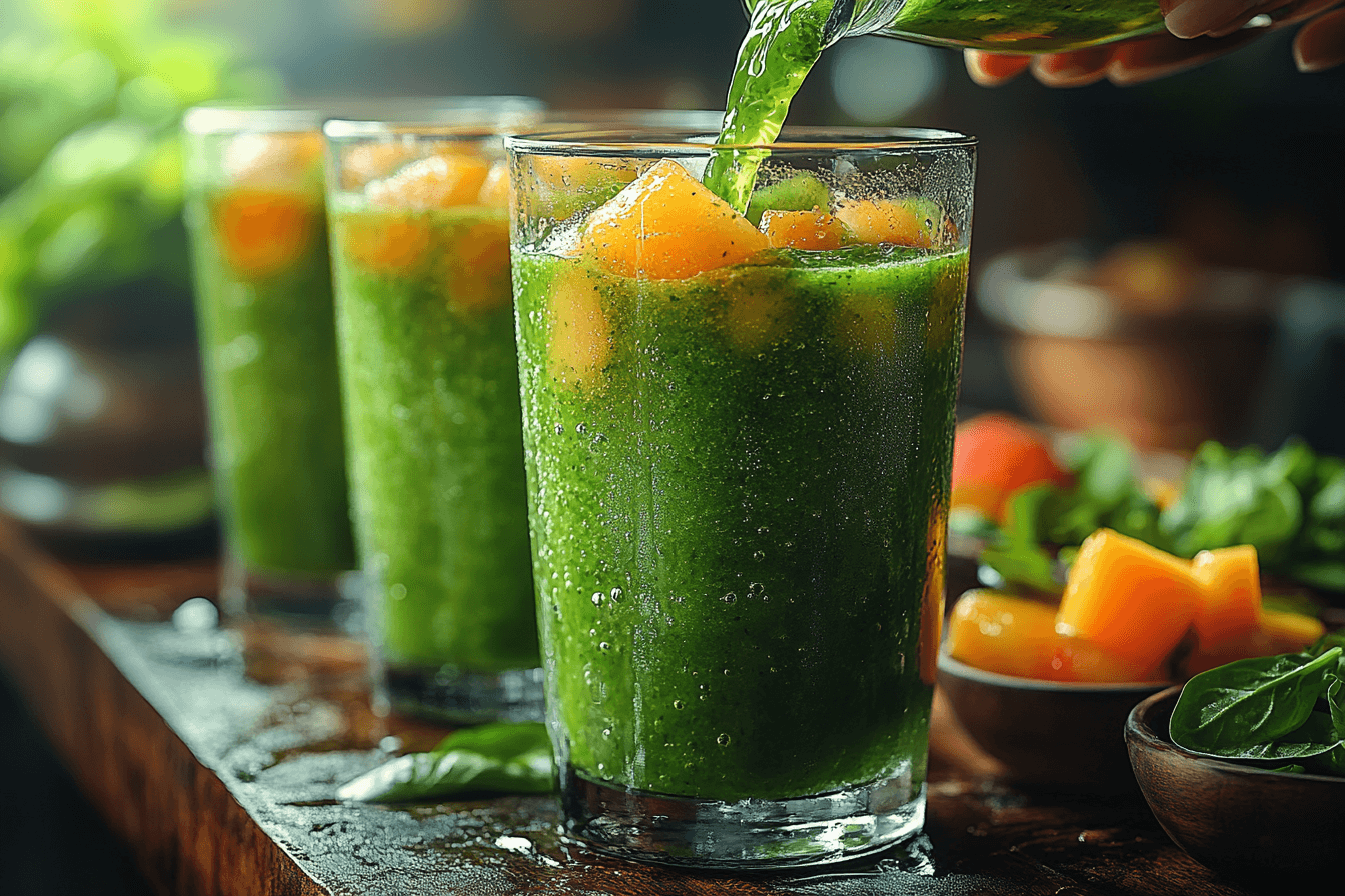Healthy and Yummy Spinach Smoothie Recipe for Kids | Step To Prepare-4