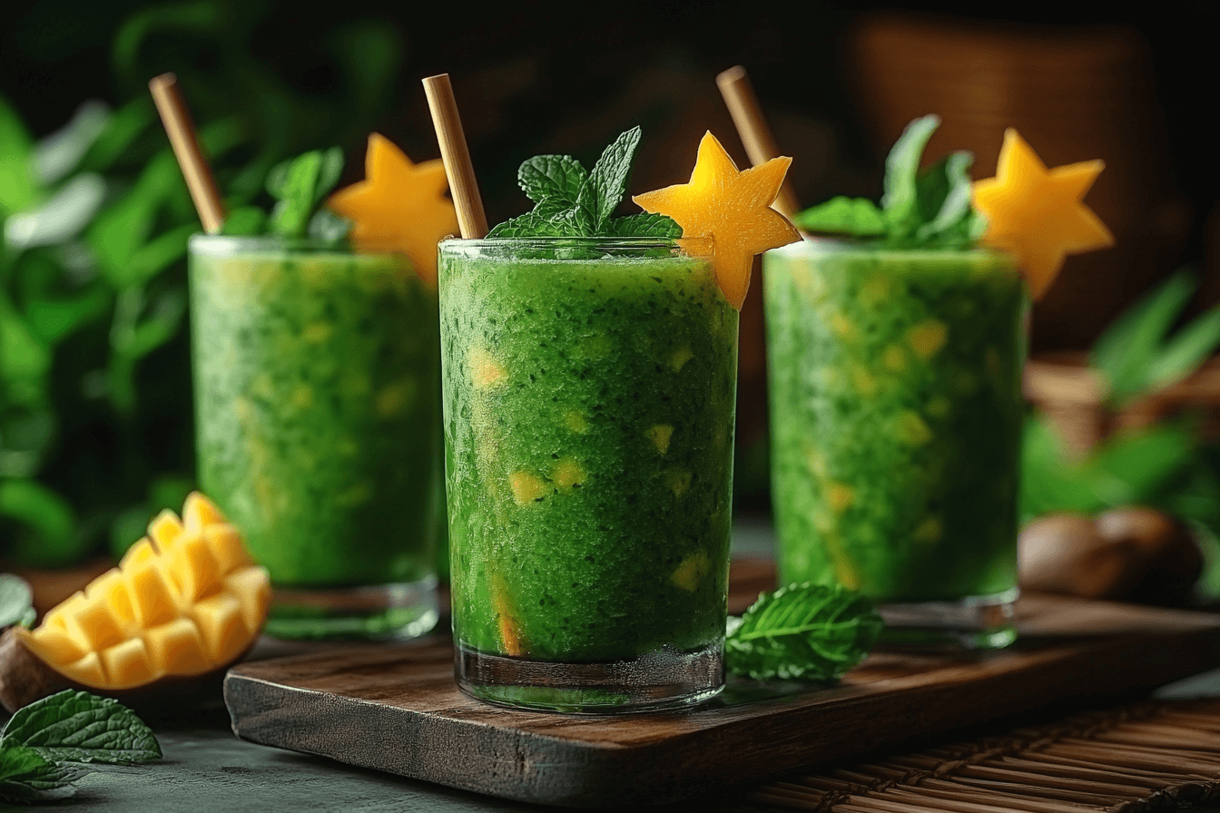 Healthy and Yummy Spinach Smoothie Recipe for Kids | Step To Prepare-5