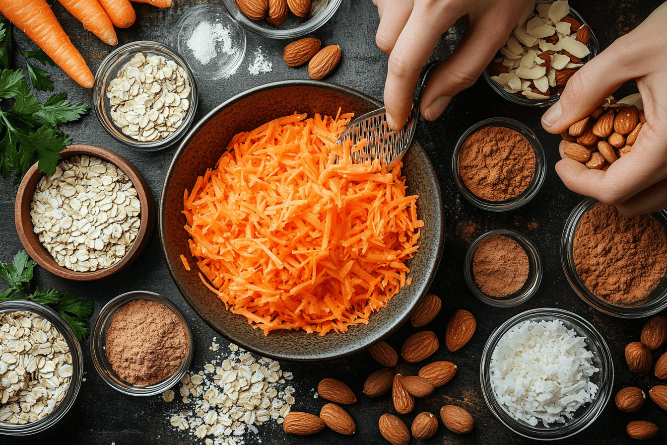 Energy-Packed Carrot Bliss Balls: Easy Recipe for Kids in Bali | Steps To Prepare-1