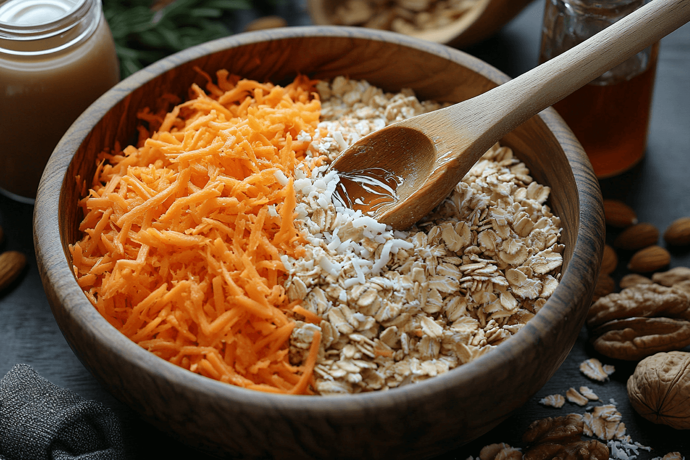 Energy-Packed Carrot Bliss Balls: Easy Recipe for Kids in Bali | Steps To Prepare-4