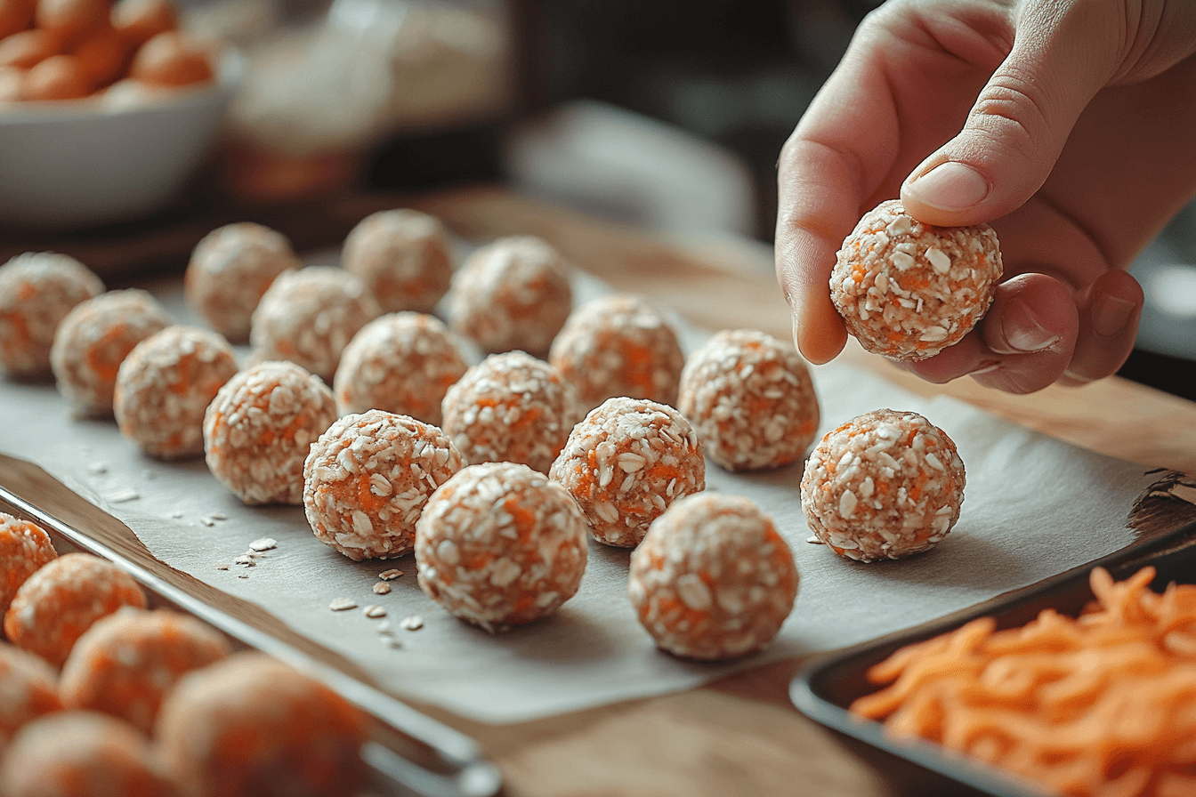 Energy-Packed Carrot Bliss Balls: Easy Recipe for Kids in Bali | Steps To Prepare-5