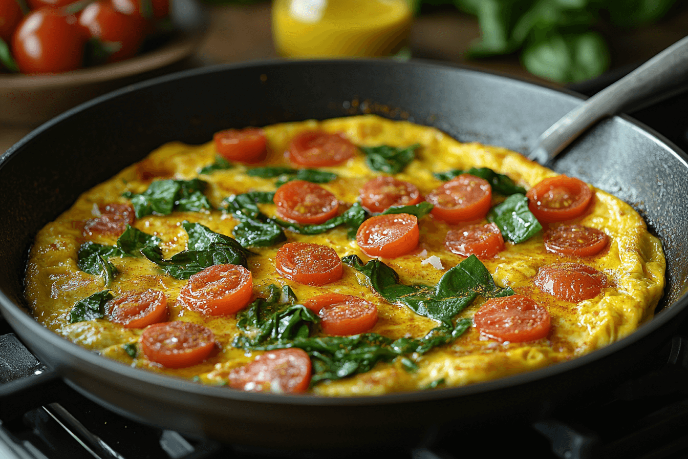 Easy Pick & Mix Omelette Recipe with Croutons for Kids in Bali | Steps To Prepare-3