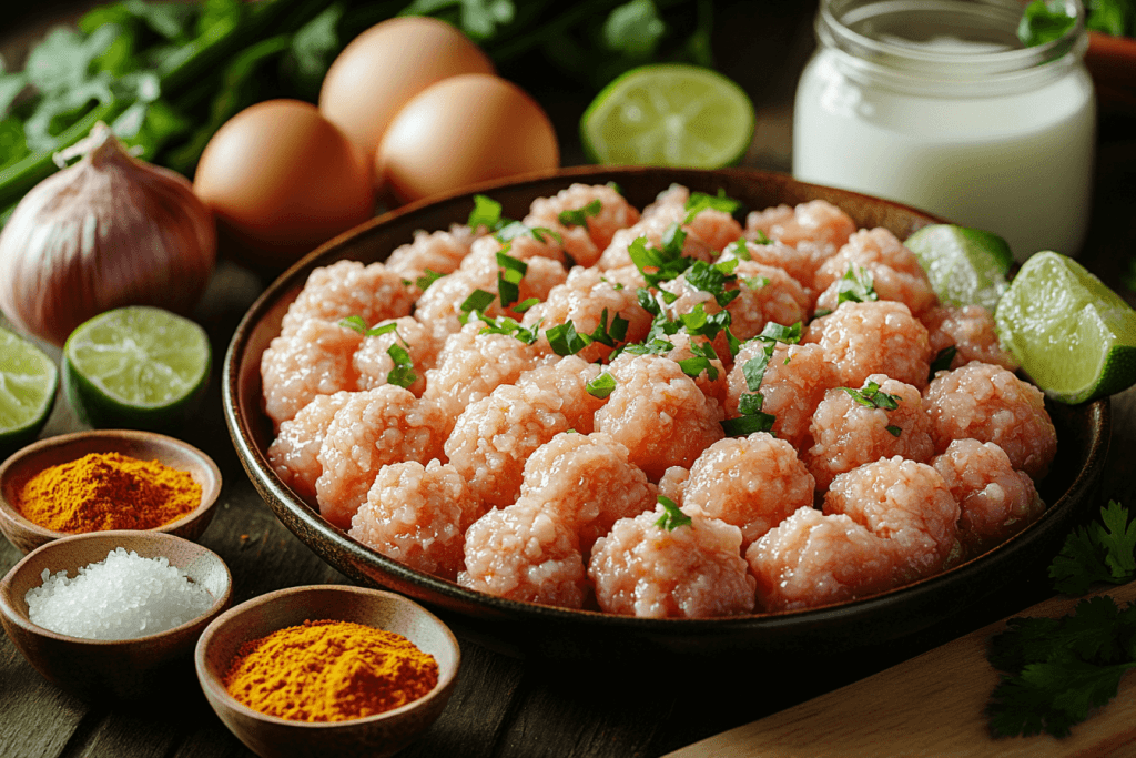 Super-Versatile Meatballs Recipe: Bali-Inspired for Kids | Ingredients