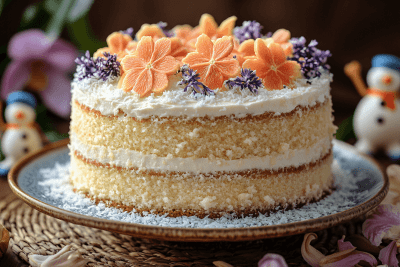 Magical Winter Wonderland Cake Recipe Kids Will Adore in Bali