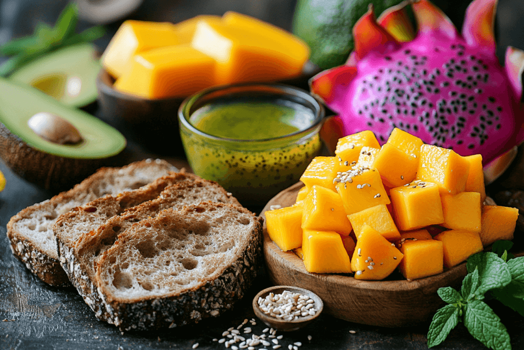 Creative Earth Day Toasts Recipe for Kids in Bali, Indonesia | Ingredients