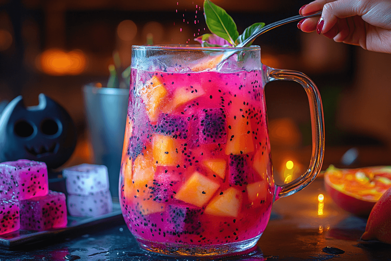 Spooky Halloween Punch Recipe for Kids in Bali | Steps To Prepare-3