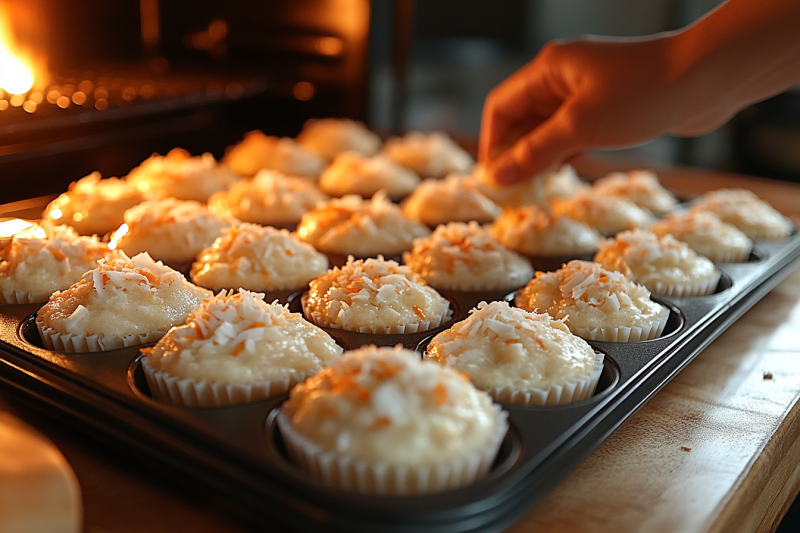 Step 5: Fill the Muffin Cups