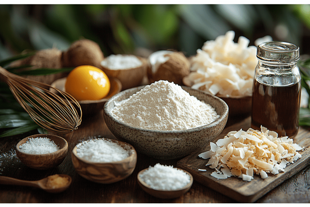 Ingredients for Bali-Inspired Plain Cake (Serves 4 Kids)