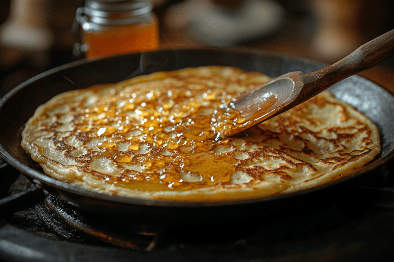 Step 5: Cook the Pancakes 
