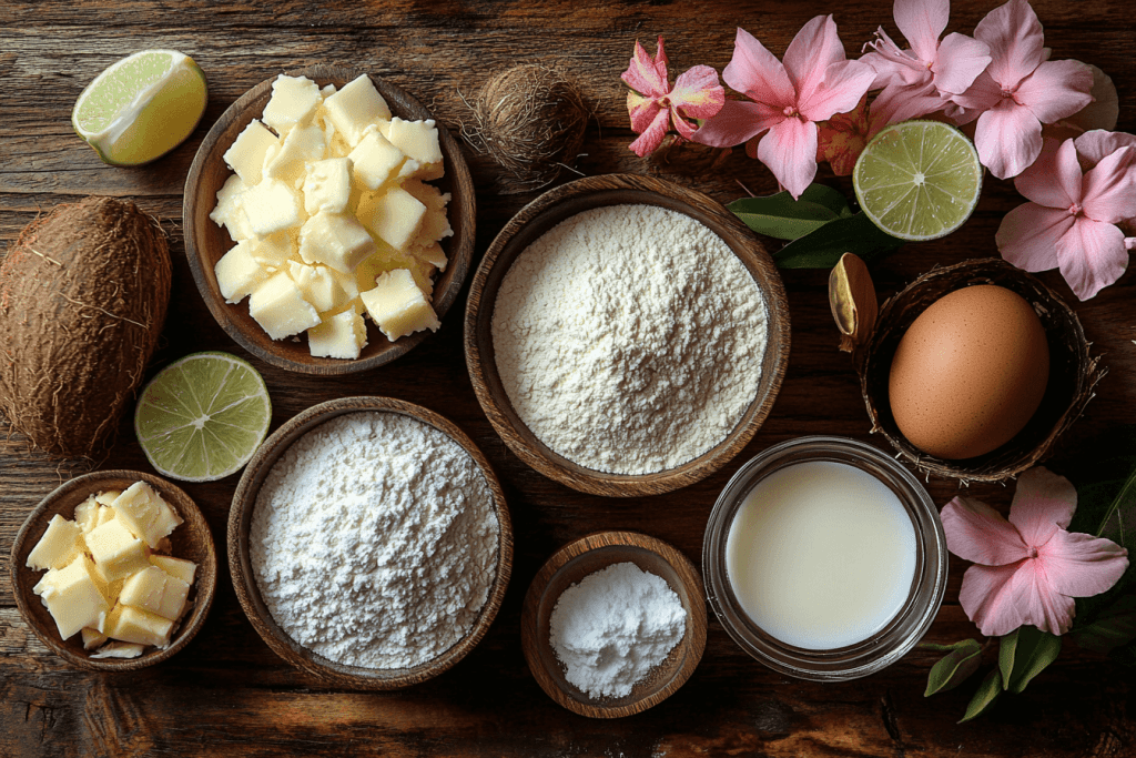 Ingredients for Bali-Inspired Valentines Cupcakes (Serves 4 Kids)