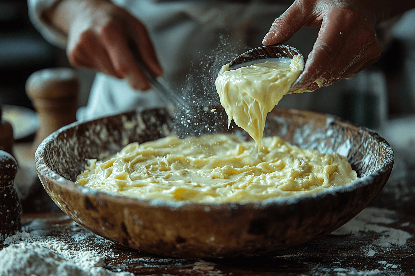 Step 2: Combine with Wet Ingredients