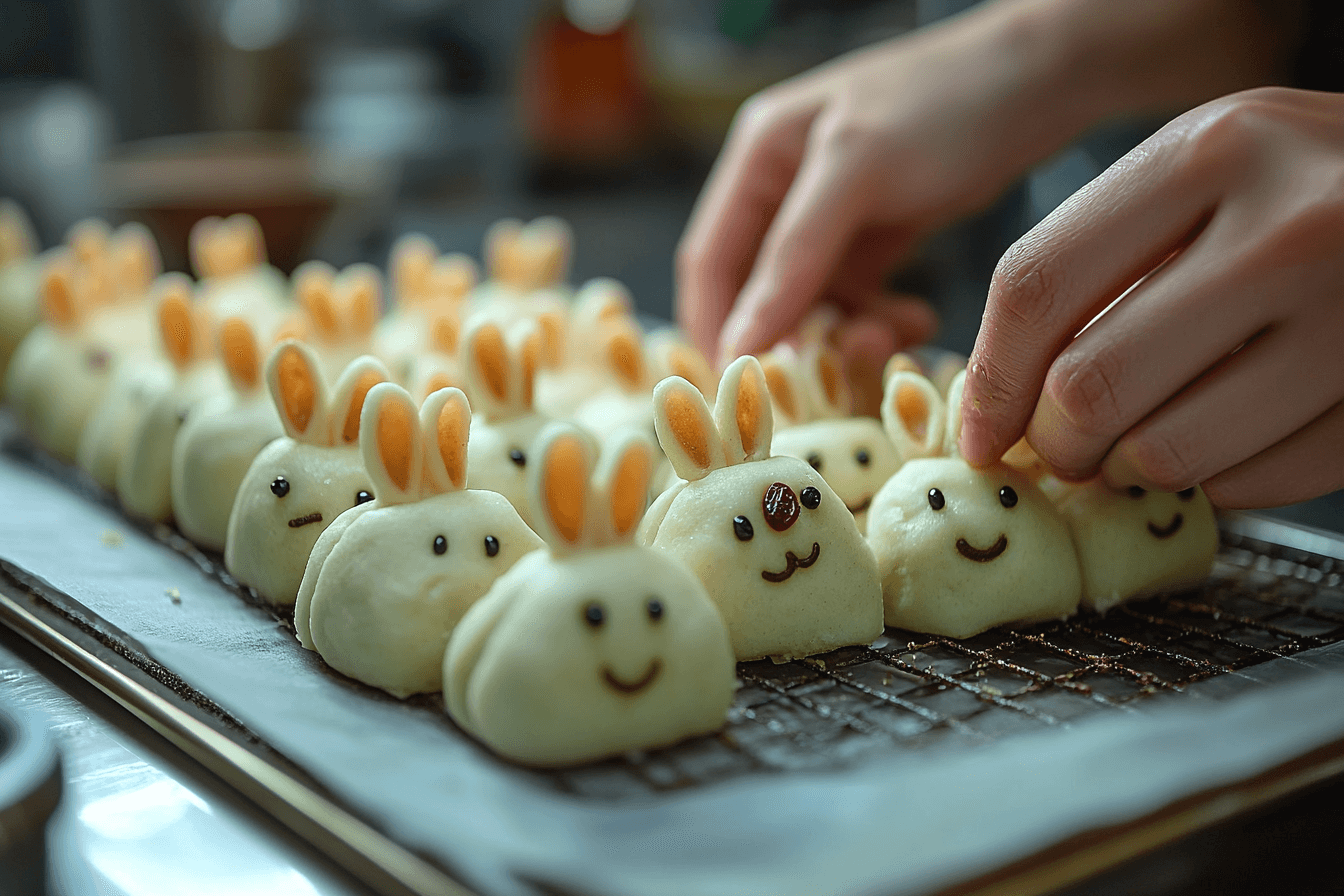 Step 4: Decorate the Buns
