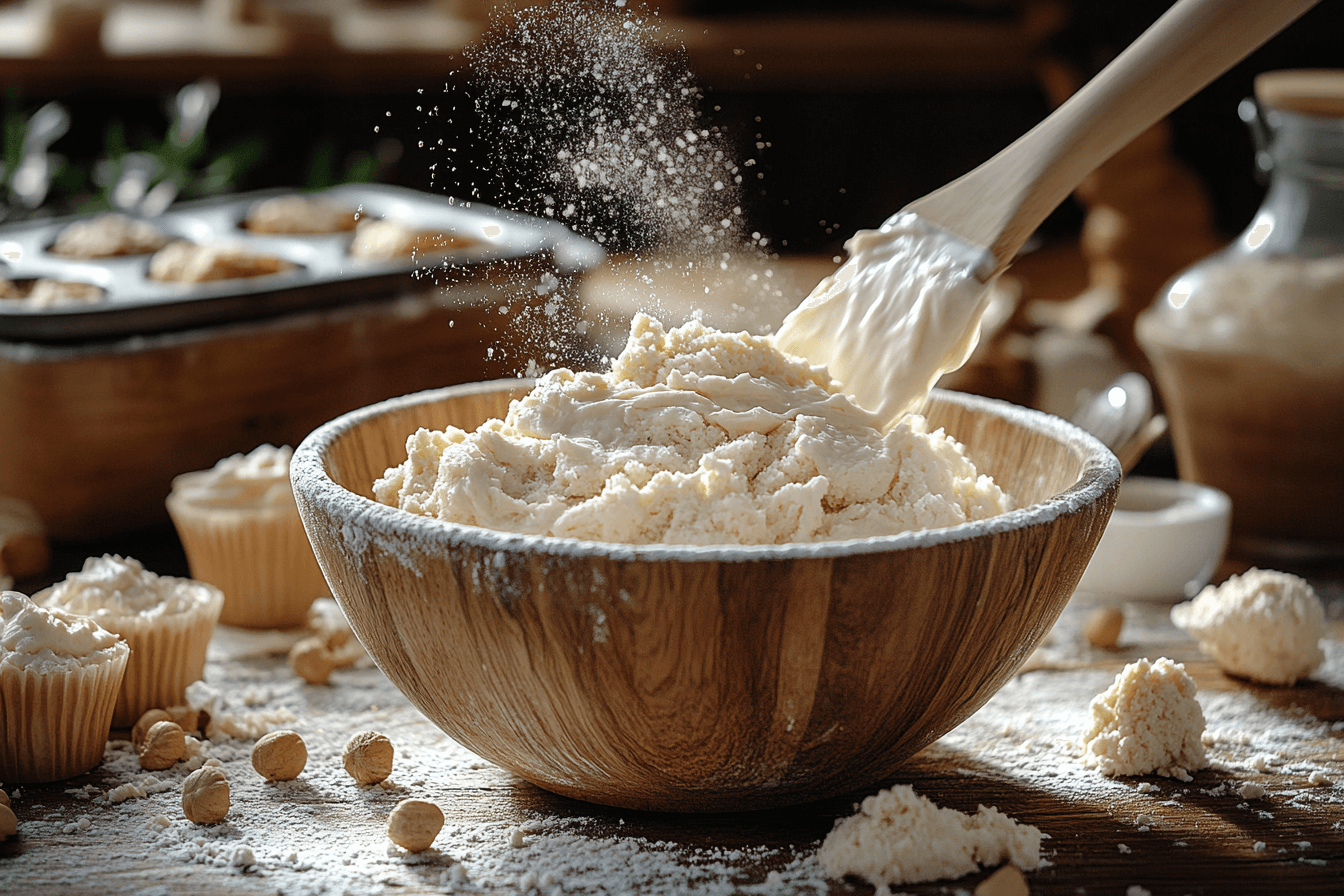 Step 3: Combine Wet and Dry Ingredients
