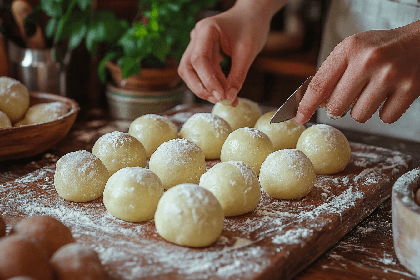 Step 3: Shape the Buns