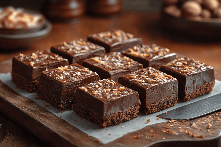 No-Bake Chocolate Weetbix Slice for Kids in Bali Indonesia