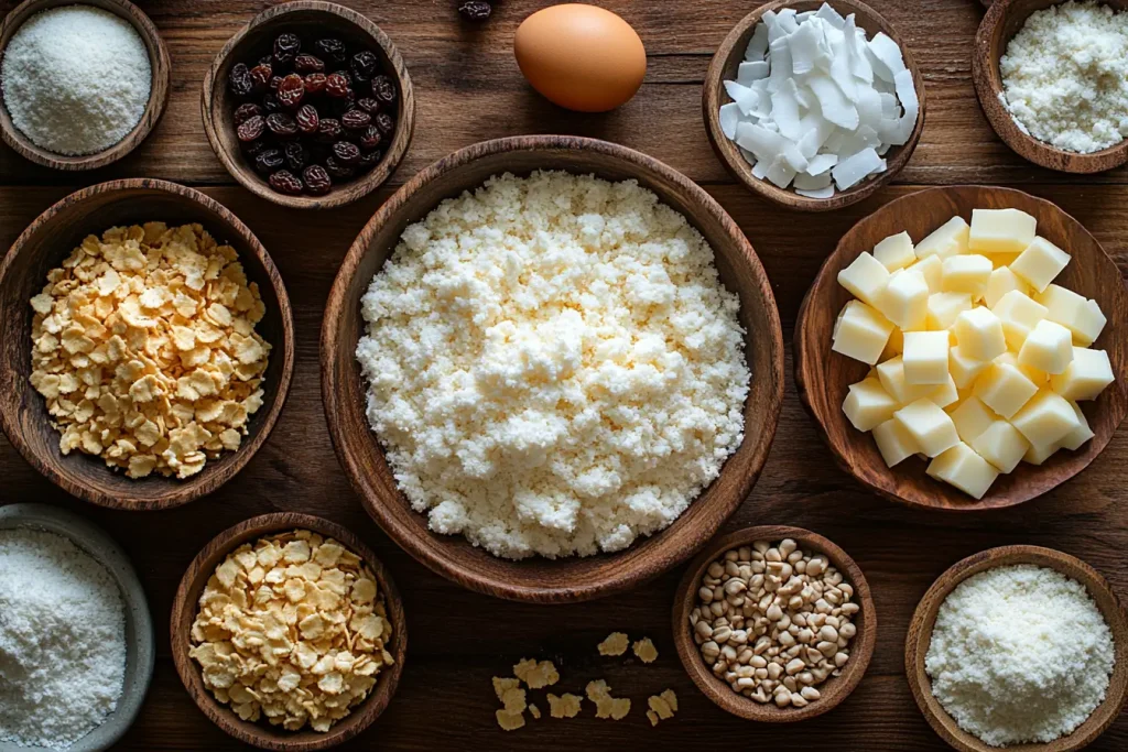 Ingredients for Bali-Inspired Cornflake Cookies (Serves 4 Kids)