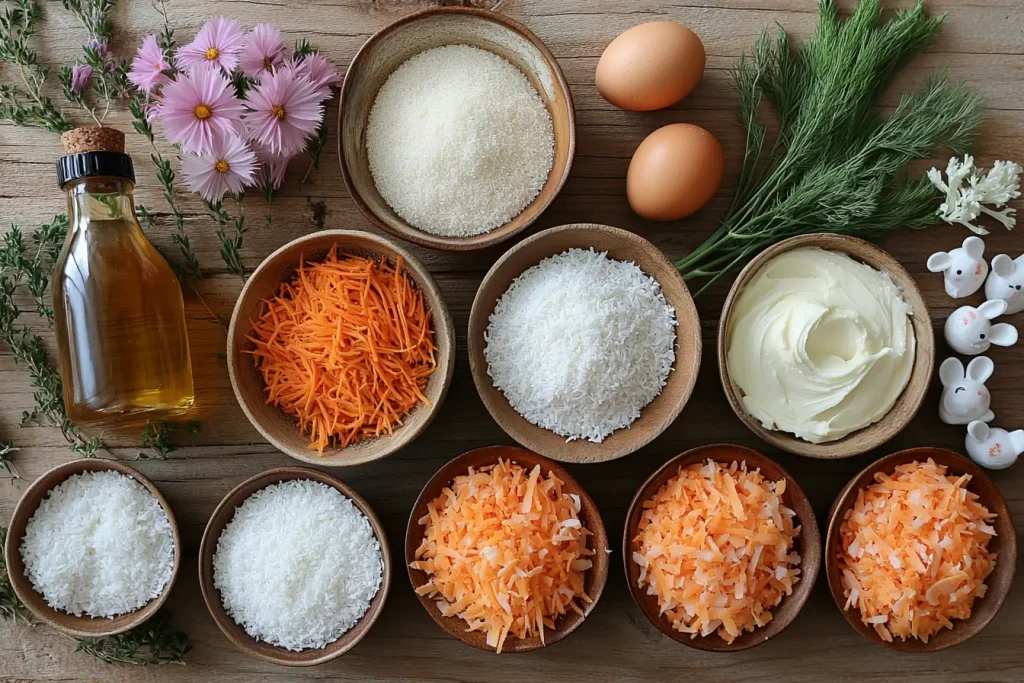 Ingredients for Bali-Inspired Cupcakes (Serves 4 Kids)