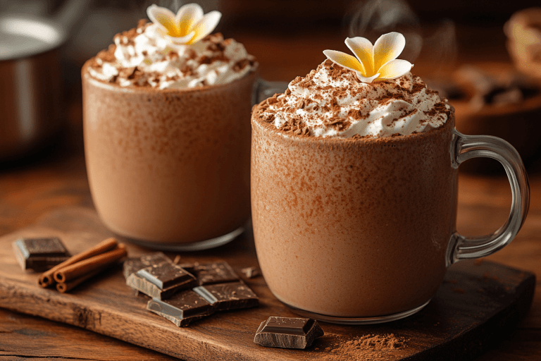 Special Hot Chocolate Kids Love in Bali, Indonesia