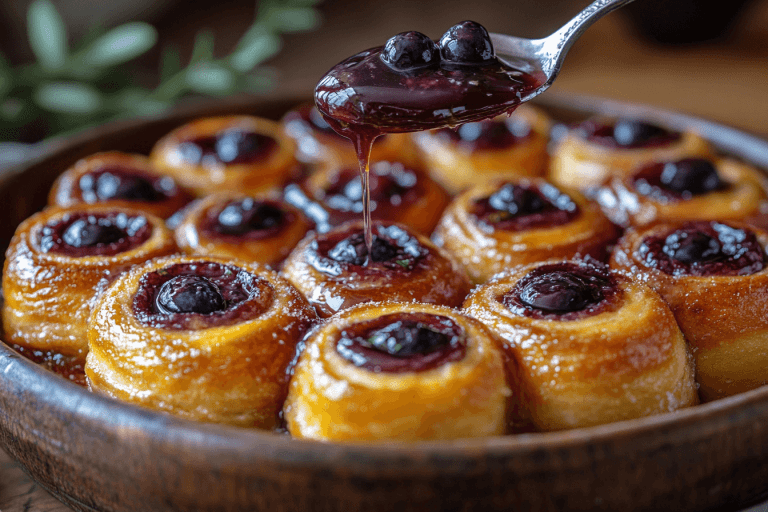 Easy and Tasty Wholemeal Blueberry Scrolls for Kids in Bali, Indonesia