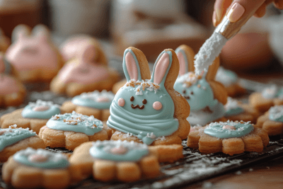 Easy Easter Bunny Cookies Kids Will Love in Bali, Indonesia