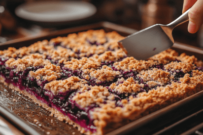 Wholesome Blueberry Cookie Bars Kids Love in Bali, Indonesia