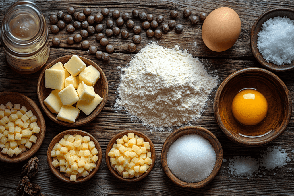 Ingredients for Bali-Inspired Cookies (Serves 4 Kids)