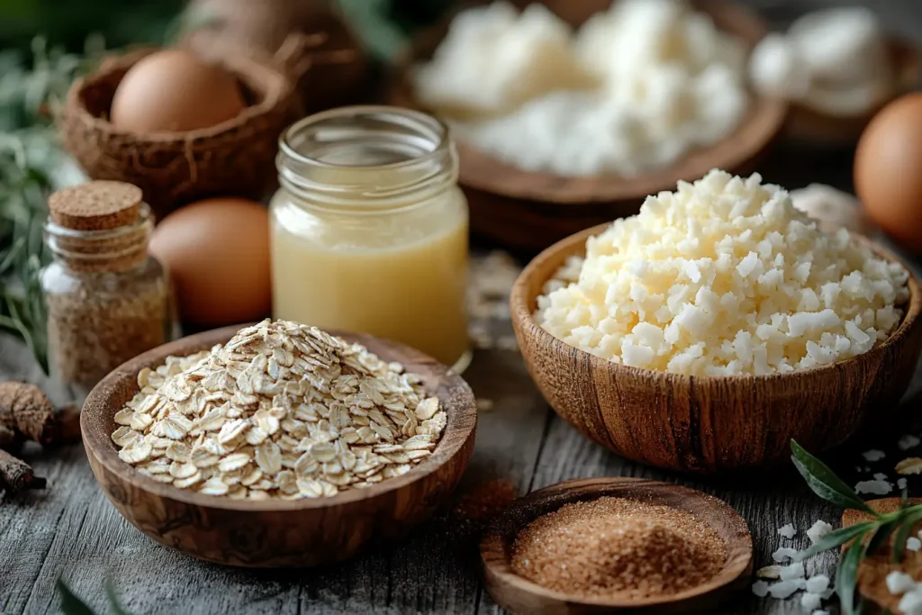 Ingredients for Bali-Inspired Cinnamon Apple Muffins (Serves 4 Kids)