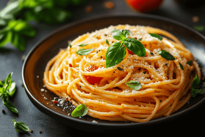 Creamy Tomato Pasta Recipe for Kids in Bali, Indonesia