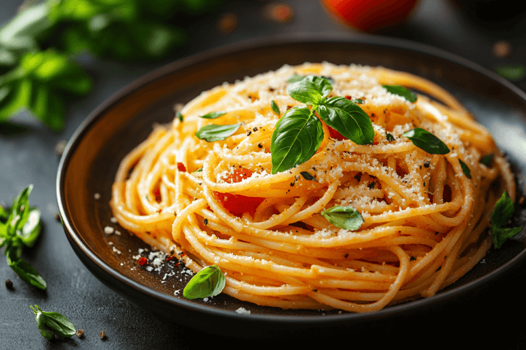 Creamy Tomato Pasta Recipe for Kids in Bali, Indonesia