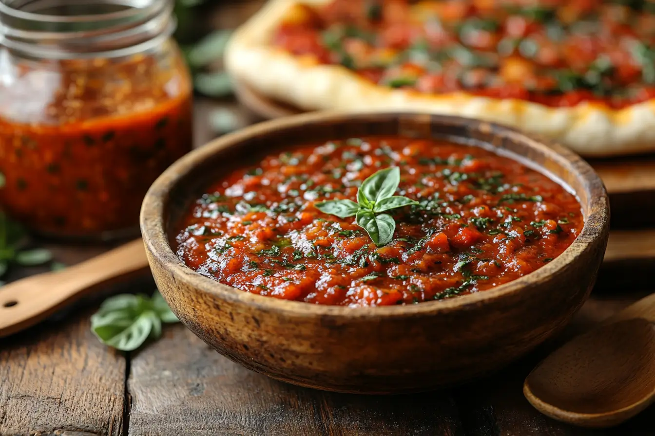 Healthy and Tasty Veggie Pizza Sauce for Kids in Bali, Indonesia
