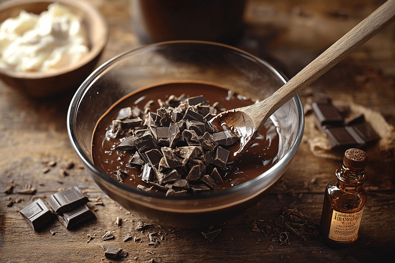 Step 2: Prepare the Chocolate Topping